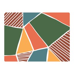 Geometric Colors   Double Sided Flano Blanket (mini)  by ConteMonfrey