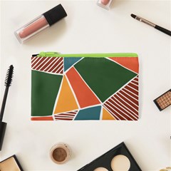 Geometric Colors   Cosmetic Bag (xs) by ConteMonfrey