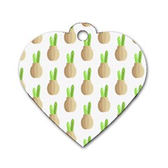 Succulent Vases  Dog Tag Heart (one Side) by ConteMonfrey