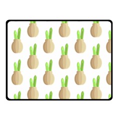 Succulent Vases  Fleece Blanket (small) by ConteMonfrey