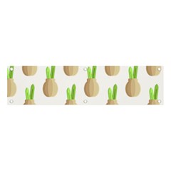 Succulent Vases  Banner And Sign 4  X 1  by ConteMonfrey