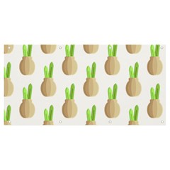 Succulent Vases  Banner And Sign 8  X 4  by ConteMonfrey