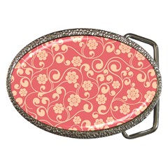 Pink Floral Wall Belt Buckles by ConteMonfrey