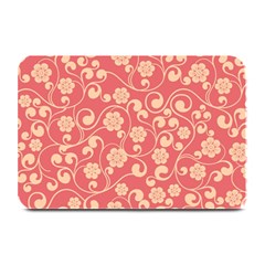 Pink Floral Wall Plate Mats by ConteMonfrey