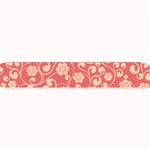 Pink Floral Wall Small Bar Mats 24 x4  Bar Mat