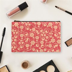 Pink Floral Wall Cosmetic Bag (medium) by ConteMonfrey