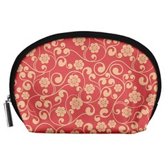 Pink Floral Wall Accessory Pouch (large) by ConteMonfrey