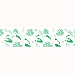 Green Nature Leaves Draw   Large Bar Mats by ConteMonfrey