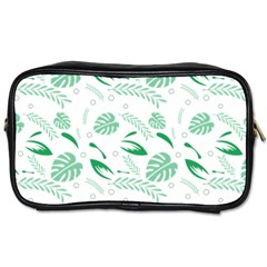 Green Nature Leaves Draw   Toiletries Bag (one Side) by ConteMonfrey