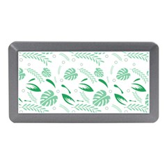 Green Nature Leaves Draw   Memory Card Reader (mini) by ConteMonfrey