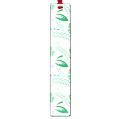 Green Nature Leaves Draw   Large Book Marks by ConteMonfrey