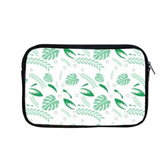 Green Nature Leaves Draw   Apple Macbook Pro 13  Zipper Case by ConteMonfrey