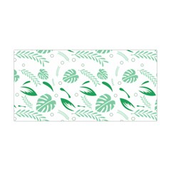 Green Nature Leaves Draw   Yoga Headband by ConteMonfrey