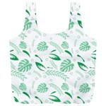 Green Nature Leaves Draw   Full Print Recycle Bag (XXXL) Front