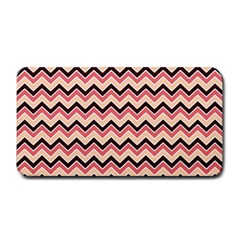 Geometric Pink Waves  Medium Bar Mats by ConteMonfrey