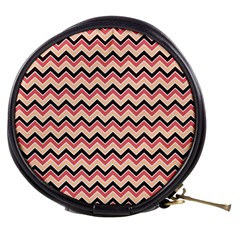 Geometric Pink Waves  Mini Makeup Bag by ConteMonfrey