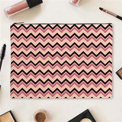 Geometric Pink Waves  Cosmetic Bag (xl) by ConteMonfrey