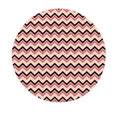 Geometric Pink Waves  Mini Round Pill Box (pack Of 3) by ConteMonfrey