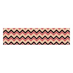 Geometric Pink Waves  Banner And Sign 4  X 1  by ConteMonfrey