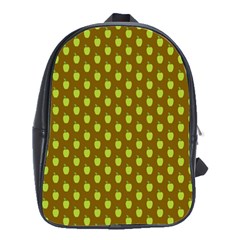 All The Green Apples  School Bag (large) by ConteMonfrey