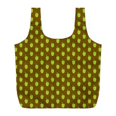 All The Green Apples  Full Print Recycle Bag (l) by ConteMonfrey