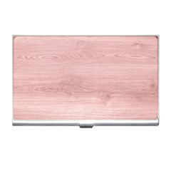 Pink Wood  Business Card Holder by ConteMonfrey