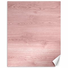 Pink Wood  Canvas 11  X 14  by ConteMonfrey