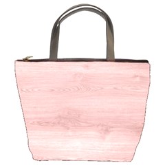 Pink Wood  Bucket Bag by ConteMonfrey