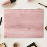 Pink Wood  Cosmetic Bag (XL) Back