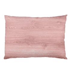 Pink Wood  Pillow Case (two Sides) by ConteMonfrey