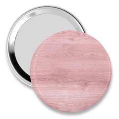 Pink Wood  3  Handbag Mirrors by ConteMonfrey