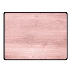 Pink Wood  Double Sided Fleece Blanket (small)  by ConteMonfrey