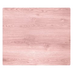 Pink Wood  Double Sided Flano Blanket (small)  by ConteMonfrey