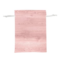 Pink Wood  Lightweight Drawstring Pouch (s) by ConteMonfrey