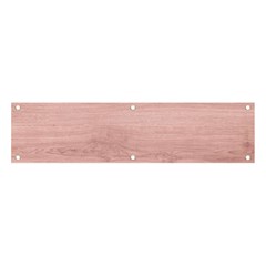 Pink Wood  Banner And Sign 4  X 1  by ConteMonfrey