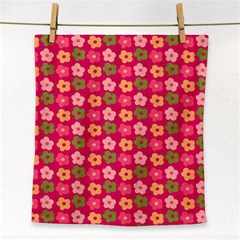 Little Flowers Garden   Face Towel by ConteMonfrey