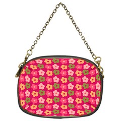 Little Flowers Garden   Chain Purse (one Side) by ConteMonfrey