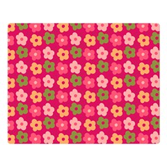 Little Flowers Garden   Double Sided Flano Blanket (large)  by ConteMonfrey