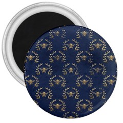 Blue Golden Bee 3  Magnets by ConteMonfrey