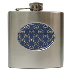 Blue Golden Bee Hip Flask (6 Oz) by ConteMonfrey