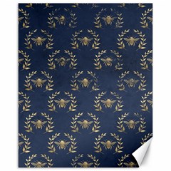 Blue Golden Bee Canvas 16  X 20  by ConteMonfrey