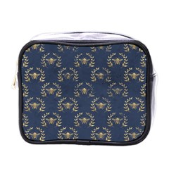 Blue Golden Bee Mini Toiletries Bag (one Side) by ConteMonfrey