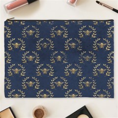 Blue Golden Bee Cosmetic Bag (xxxl) by ConteMonfrey