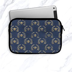 Blue Golden Bee Apple Ipad Mini Zipper Cases by ConteMonfrey