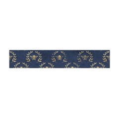 Blue Golden Bee Flano Scarf (mini) by ConteMonfrey