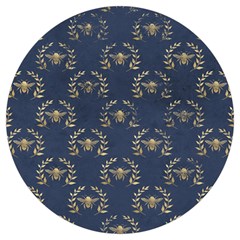 Blue Golden Bee Round Trivet by ConteMonfrey