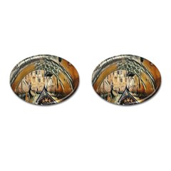 Art Venice Channel Cufflinks (oval) by ConteMonfrey