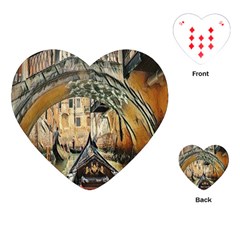 Art Venice Channel Playing Cards Single Design (heart)