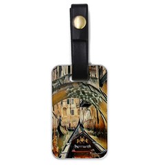 Art Venice Channel Luggage Tag (one Side) by ConteMonfrey