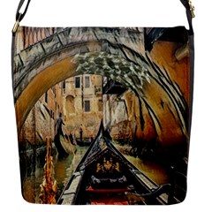 Art Venice Channel Flap Closure Messenger Bag (s) by ConteMonfrey